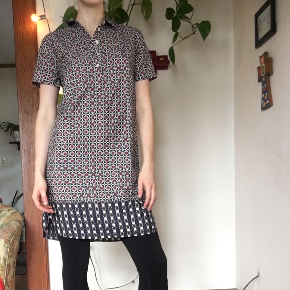 🌍J Crew tunic dress